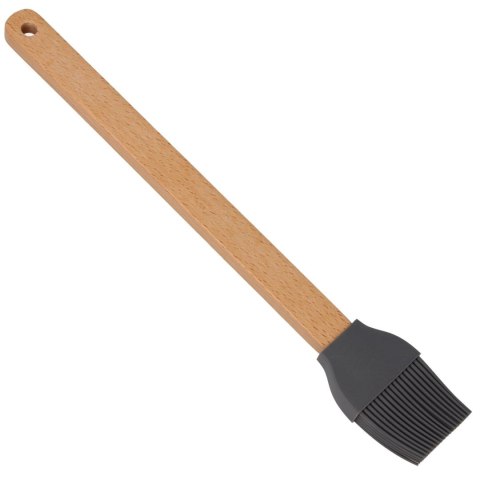 PĘDZELEK SILIKONOWY Z DREWNIANYM UCHWYTEM BRUNBESTE BB-3005