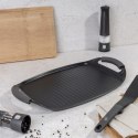 PŁYTA GRILLOWA TACA DO SMAŻENIA Z POWŁOKĄ TYTANOWĄ 47X29CM BERLINGER HAUS ANTRACIT BH-8137