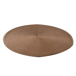 PODKŁADKA / MATA NA STÓŁ OKRĄGŁA 38cm BRĄZOWA ORION 710761-BR