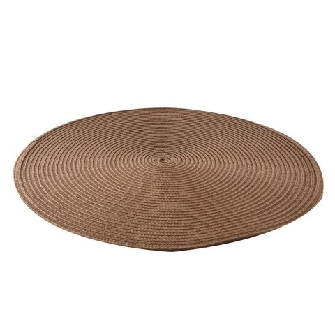 PODKŁADKA / MATA NA STÓŁ OKRĄGŁA 38cm BRĄZOWA ORION 710761-BR