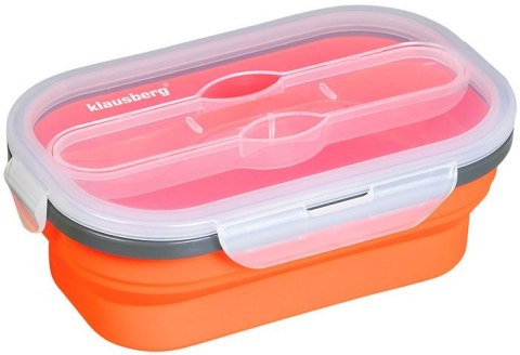 POJEMNIK LUNCHBOX SILIKONOWY 800ml 1-KOMOROWY KLAUSBERG KB-7022