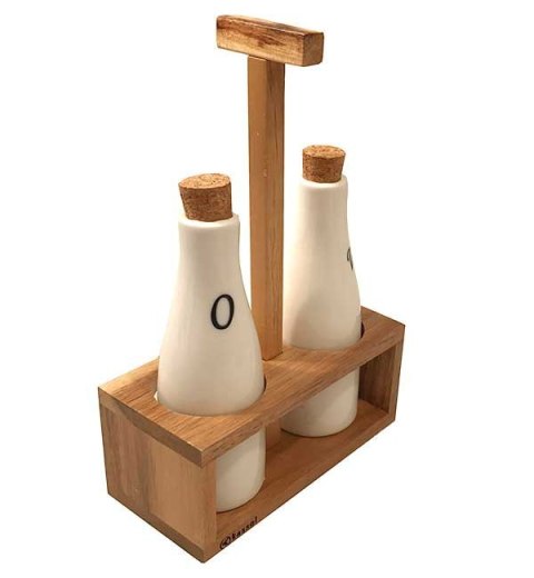 PORCELANOWY PRZYPRAWNIK DO OCTU I OLIWY KASSEL no.93576 AKACJA