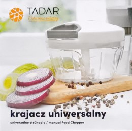 RĘCZNA KRAJALNICA DO WARZYW Z 3 OSTRZAMI Z MECHANIZMEM SZNURKOWYM TADAR TD-3901