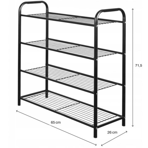 REGAŁ PÓŁKA NA BUTY 65 x 26 x 71,5cm BRUNBESTE BB-2597