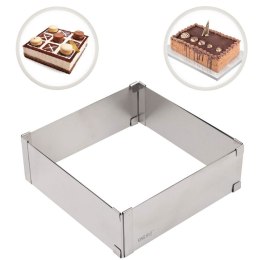 REGULOWANA FORMA DO CIASTA 28-15 X 5CM TORTOWNICA RANT CUKIERNICZY KINGHOFF KH-1906