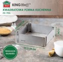 REGULOWANA FORMA DO CIASTA 28-15 X 5CM TORTOWNICA RANT CUKIERNICZY KINGHOFF KH-1906