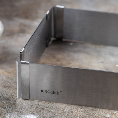 REGULOWANA FORMA DO CIASTA 28-15 X 5CM TORTOWNICA RANT CUKIERNICZY KINGHOFF KH-1906