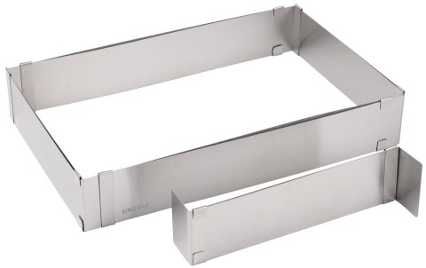 REGULOWANA FORMA DO CIASTA 34-52 X 27-18,5 X 5CM TORTOWNICA RANT CUKIERNICZY KINGHOFF KH-1907