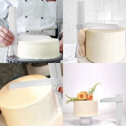 REGULOWANY SKROBAK WYGŁADZACZ DO KREMU TORTU BRUNBESTE BB-3101