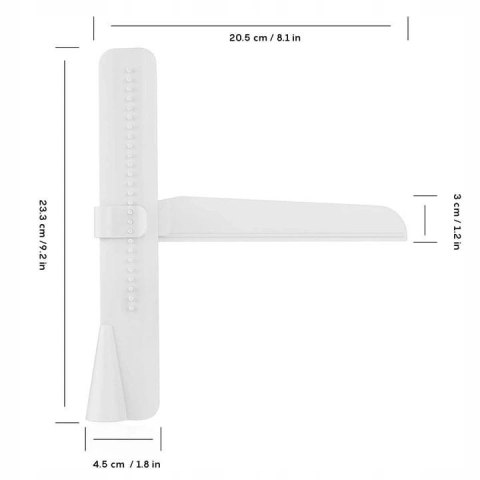 REGULOWANY SKROBAK WYGŁADZACZ DO KREMU TORTU BRUNBESTE BB-3101