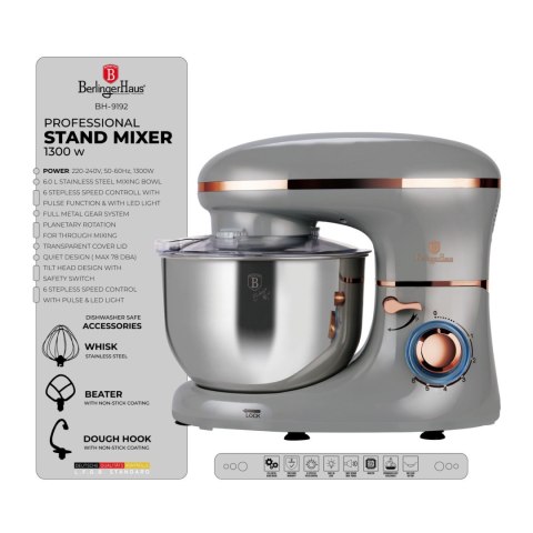 ROBOT PLANETARNY 6.0L 1300W BERLINGER HAUS MOONLIGHT BH-9192