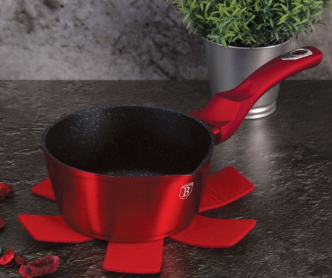 RONDEL 1.3L 16CM BERLINGER HAUS METALLIC BURGUNDY LINE BH-1255-N