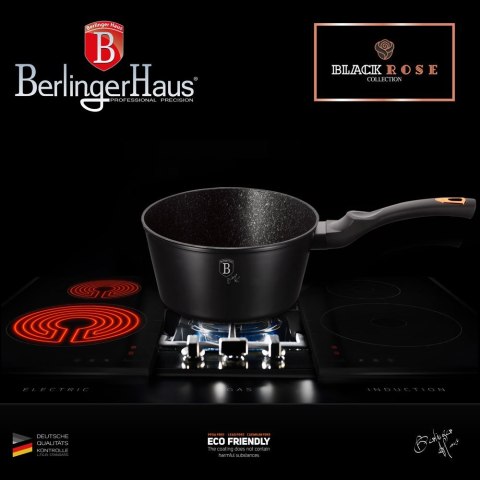 RONDEL GRANITOWY 1.2L 16CM BERLINGER HAUS BLACK ROSE BH-1637-N