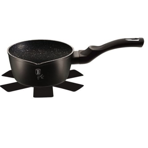 RONDEL GRANITOWY 16CM 1.3L BERLINGER HAUS BLACK SILVER BH-1847