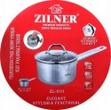 RONDEL STALOWY 0.6L / 12CM Z WYLEWKĄ ZILNER ZL-6111