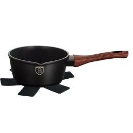 RONDEL Z POWŁOKĄ GRANITOWĄ 16cm 1.2L BERLINGER HAUS EBONY ROSEWOOD BH-1715