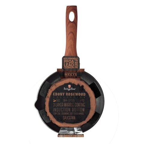 RONDEL Z POWŁOKĄ GRANITOWĄ 16cm 1.2L BERLINGER HAUS EBONY ROSEWOOD BH-1715