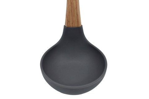 SILIKONOWA ŁYŻKA WAZOWA CHOCHLA Z DREWNIANYM UCHWYTEM BRUNBESTE BB-2964