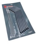 SILIKONOWE SŁOMKI DO NAPOJÓW + CZYŚCIKI 8 EL. BRUNBESTE BB-1097