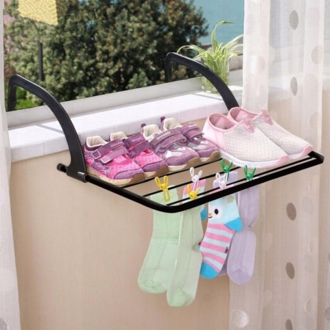 SKŁADANA SUSZARKA NA PRANIE NA GRZEJNIK KALORYFER BALKON 50 CM BRUNBESTE BB-3899