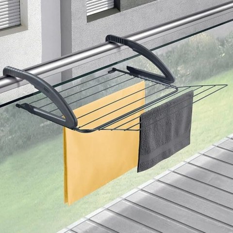 SKŁADANA SUSZARKA NA PRANIE NA GRZEJNIK KALORYFER BALKON 50 CM ROZSUWANA BRUNBESTE BB-3900