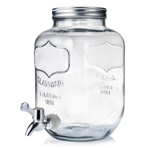 SŁÓJ DO NAPOJÓW Z KRANIKIEM 4.0L TADAR DON GRIFFO TD-7589