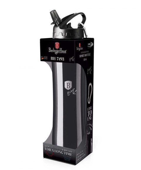 SPORTOWA BUTELKA TERMICZNA 500ml BERLINGER HAUS CARBON PRO BH-7493