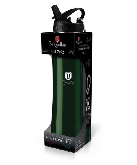 SPORTOWA BUTELKA TERMICZNA 500ml BERLINGER HAUS EMERALD BH-7492