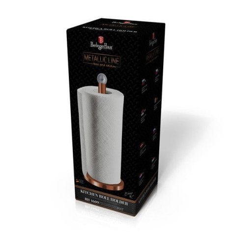 STOJAK NA RĘCZNIK PAPIEROWY BERLINGER HAUS COPPER METALLIC LINE BH-1609