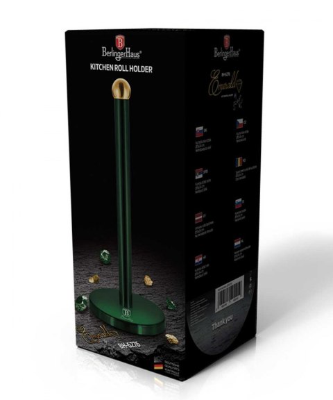 STOJAK NA RĘCZNIK PAPIEROWY BERLINGER HAUS EMERALD METALLIC LINE BH-6276