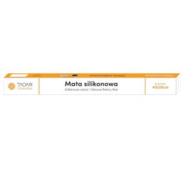 STOLNICA SILIKONOWA 40x28cm MATA KUCHENNA SZARA TADAR SILICO TD-0854