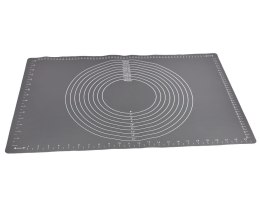 STOLNICA SILIKONOWA 50x40cm MATA KUCHENNA SZARA BRUNBESTE BB-2973