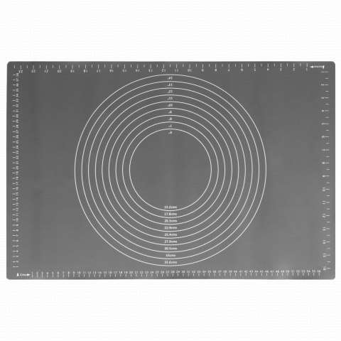 STOLNICA SILIKONOWA 60 x 40CM + WAŁEK STALOWY BRUNBESTE BB-2980-82