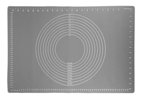 STOLNICA SILIKONOWA 65x45cm MATA KUCHENNA SZARA BRUNBESTE BB-2950