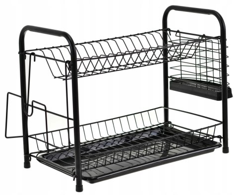 SUSZARKA DO NACZYŃ 2 POZIOMOWA 48 X 24 X 33 CM KRISBERG KS-2542 / 2310