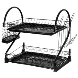 SUSZARKA DO NACZYŃ 2-POZIOMOWA 56 X 25 X 39CM KRISBERG KS-2502 / 2344