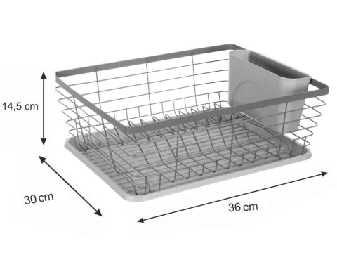 SUSZARKA DO NACZYŃ 36 x 30 x 14,5cm BRUNBESTE BB-1494