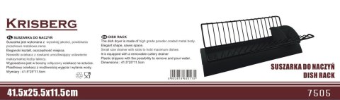 SUSZARKA DO NACZYŃ 41.5x25.5x11.5cm BRUNBESTE BB-1485 / 7505