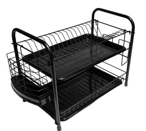 SUSZARKA DO NACZYŃ 48 x 24 x 33 cm 2 POZIOMOWA BRUNBESTE BB-2328