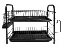 SUSZARKA DO NACZYŃ 48 x 24 x 33 cm 2 POZIOMOWA BRUNBESTE BB-2328