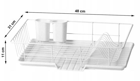 SUSZARKA DO NACZYŃ 48 X 31 X 11 CM BRUNBESTE BB-2337