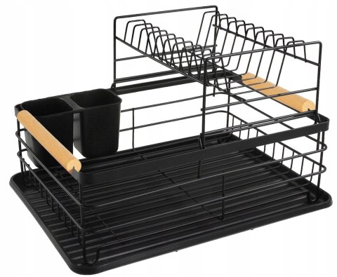 SUSZARKA DO NACZYŃ DWUPOZIOMOWA OCIEKACZ 41 X 30 X 27.5 CM BRUNBESTE BB-2334