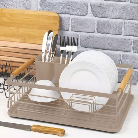 SUSZARKA DO NACZYŃ OCIEKACZ 42.5 X 32 X 15.5CM KINGHOFF KH-1800