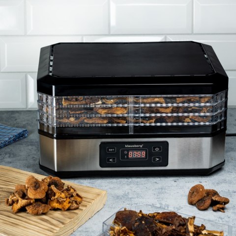 SUSZARKA DO ŻYWNOŚCI, GRZYBÓW i OWOCÓW 350W KLAUSBERG KB-7569