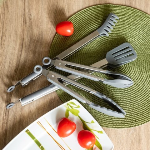 SZCZYPCE KUCHENNE SILIKONOWE 34CM GRILLOWE BRUNBESTE BB-2959