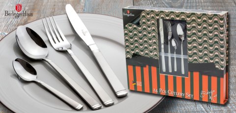 SZTUĆCE BERLINGER HAUS 24 ELE. (SATYNA) BH-2158