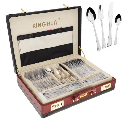 SZTUĆCE KINGHOFF 84 EL. POŁYSK KH-1575 (3515)