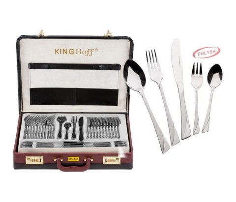 SZTUĆCE KINGHOFF 84 EL. POŁYSK KH-1575 (3515)