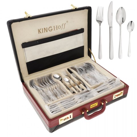 SZTUĆCE KINGHOFF 84 EL. POŁYSK KH-1576 (3519)