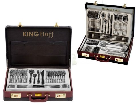 SZTUĆCE KINGHOFF 84 EL. POŁYSK KH-1576 (3519)